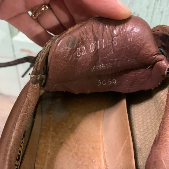 Men’s Cabela’s brown leather lace up shoes - Picture 6 of 6